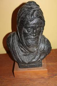lot A-84 image: Vintage Michelangelo Bust Sculpture - Detailed Textured Finish