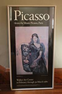lot 96 image: Framed Picasso Exhibition Poster - Walker Art Center (1980)