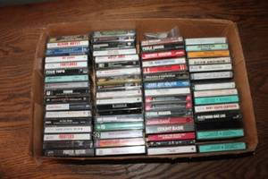 lot 155 image: Collection of 45 Vintage Cassette Tapes - Classic Hits