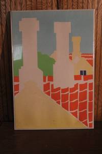 lot 231 image: Framed Modern Abstract Artwork - Large Print