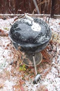 lot A-257 image: Weber Black Charcoal Grill - Used Condition