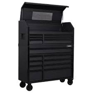 Husky Tool Storage 52 in. W Heavy Duty Matte Black Tool Chest Combo Customer Returns See Pictures
