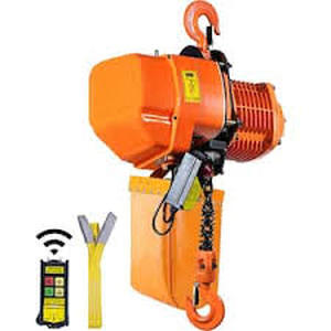 VEVOR Electric Chain Hoist 4400 lbs. 20 ft. Lifting Height 3 Phase Overhead Crane with Wireless Remote Control (2-Ton, 220 V)  Customer Returns See Pictures