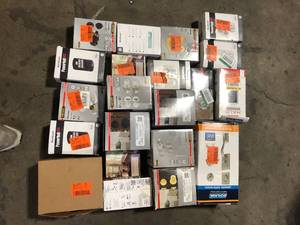 Lot of  Assorted Digital Door Locks and Handles Various Models and Conditions  Customer Returns See Pictures