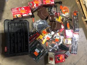 Lot of Assorted Hand Tools and Hardware Various Models and Conditions Customer Returns See Pictures