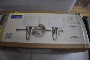 2 lamp Vanity light