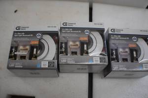 Recessed light kits