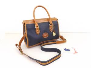 lot 38 image: AUTHENTIC As New CLASSIC Dooney Bourke All Weather Handbag