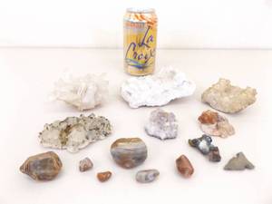 lot 87 image: Lot of Various Geodes, Crystals, Agates, etc.