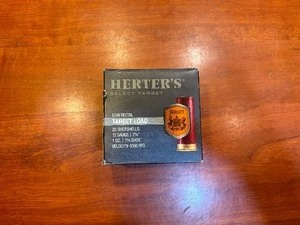 lot 36 image: Herters 12 Guage 2 34 7 12 Shot (1 Box of 25)