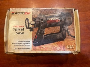 lot 47 image: RotoZip Heavy Duty Spiral Saw with Bits