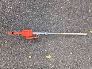 lot 61 image: Manual Gas Pump with Metal Handle - Used