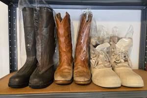 lot 85 image: Lot of 3 Assorted Boots - Includes Rubber, Leather, and Sorel