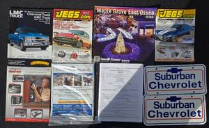 lot 91 image: Assortment of Automotive Advertisements and Displays