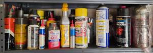 lot 116 image: Group of Various Lubricating Sprays and Oils - Household and Automotive