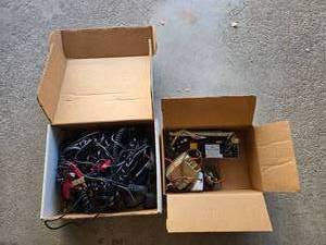 lot 171 image: Assortment of Electrical Wires and Components - Two Boxes