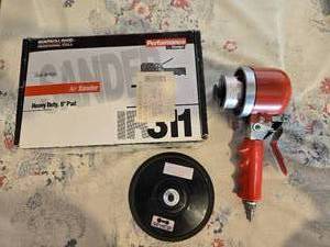lot 177 image: Ingersoll Rand R311 Heavy Duty Air Sander with Pad