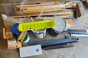 lot 632 image: Assorted Lot of Tools and Building Materials - Mixed Collection