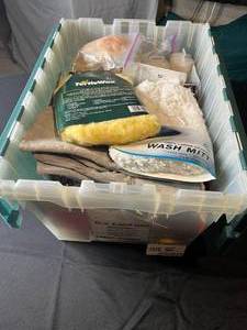 lot 238 image: Assorted Cleaning and Safety Gear - Lot of Tools and Gloves