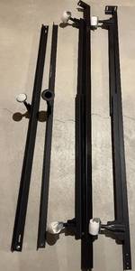 lot 239 image: Metal Bedframe w Wheels