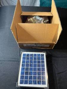 lot 240 image: Unopened Solar Panel with Accessories