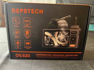 lot 251 image: DEPSTECH D520 Professional Industrial Endoscope with 5 FHD IPS Screen