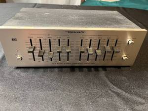 lot 274 image: Realistic Five Band Stereo Frequency Equalizer - Model 31-1986