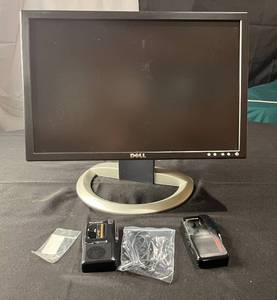 lot 288 image: Dell Monitor with Panasonic & Olympus Voice Recorders - Complete Set