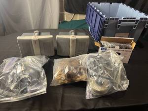lot 322 image: Group of Household Electronics and Accessories - Includes Speakers, Alarm Clock, and More untested