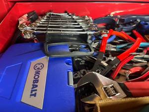 lot 361 image: Assortment of Tools and Pliers Set with Kobalt Storage Case