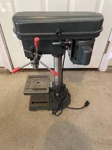 lot 6 image: Used Chicago Forge 5-Speed Drill Press - Model 240-2017