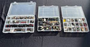 lot 45 image: Assortment of Electronic Components in Organizer Boxes