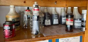 lot 144 image: Lot of Automotive Fluids and Lubricants