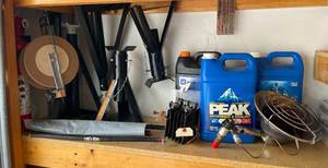 lot 152 image: Assortment of Vehicle Maintenance Supplies and Equipment