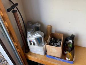lot 155 image: Assortment of Automotive Oils, Engine Formulas & Accessories