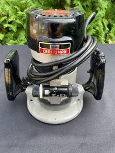 lot 176 image: Used Sears Craftsman Router Model 315.17381 - 6.5 Amps