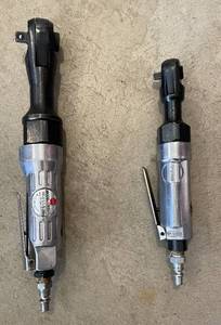 lot 548 image: Set of 2 Pneumatic Ratchet Wrenches - TAIZU and PowerMate Models