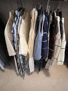 lot 536 image: Large Lot of Mens Shirts Mostly SZ M