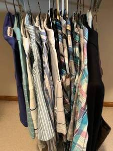 lot 538 image: Large Lot of Mens Shirts SZ M - L