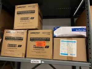 lot 41 image: Lot of Mixed Brand NEW Bouffant Caps (Ambitex, Cardinal Health, Dukal)