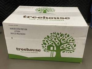 lot 16 image: Treehouse Blanched Extra Fine Almond Flour 25lb