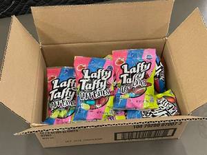 lot 296 image: FL 2 - Laffy Taffy Laff Bites Assorted Candy 3 oz (12 Pack)