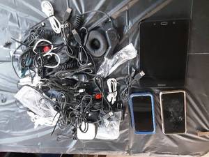 lot 45 image: Working Assortment of Chargers, Phones and Tablet