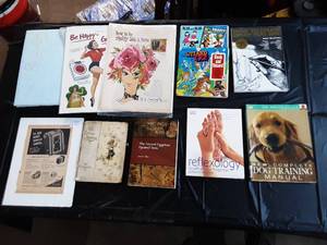 lot 49 image: Assortment of Vintage Pictures and Books