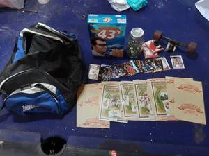 lot 72 image: Vintage Marbles and Sports Collectibles