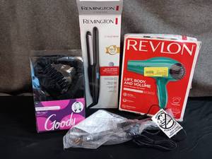 lot 14 image: Opened Boxes - Lot of Hair Supplies