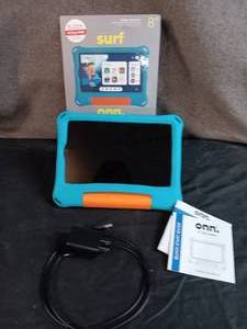 lot 20 image: Surf Onn 8 Kids Tablet with Case