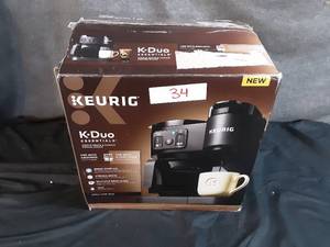 lot 34 image: Keurig K- Duo Essentials Coffee Maker