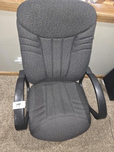 lot 79 image: Gently Used Grey Office Chair