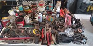 lot 107 image: Large Assortment of Hand Tools and Hardware